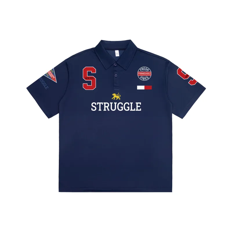 Struggle Vintage95 Polo Shirt Unisex-10