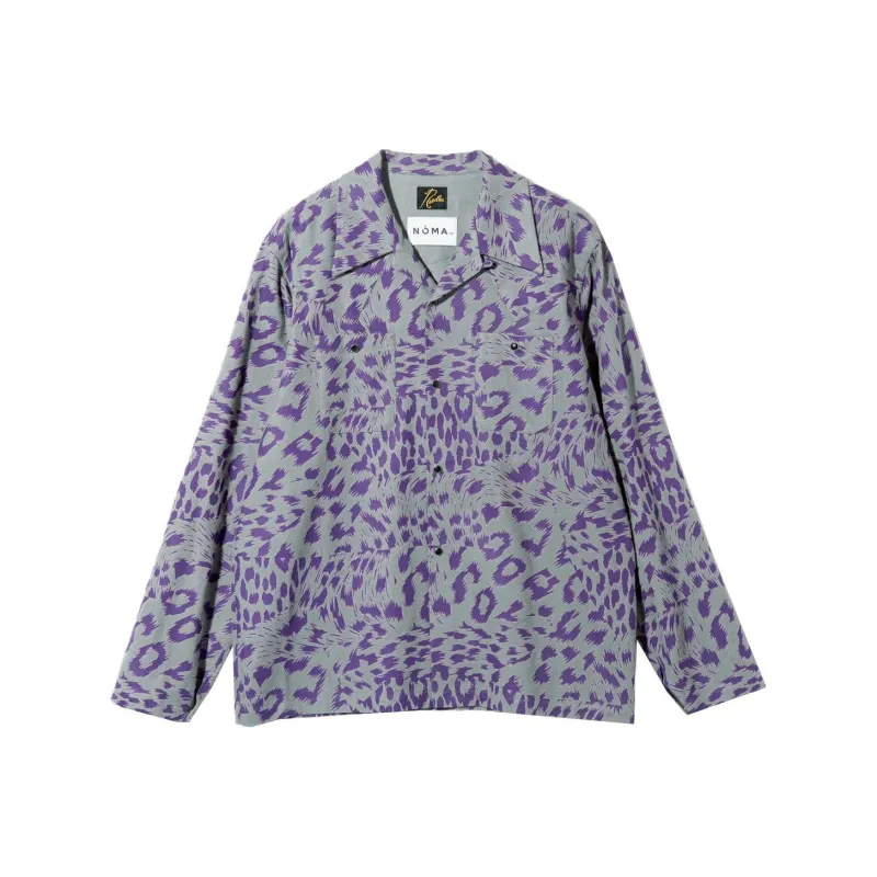 Needles x NOMA T.D. FW23 Shirt Unisex Gray Purple-0