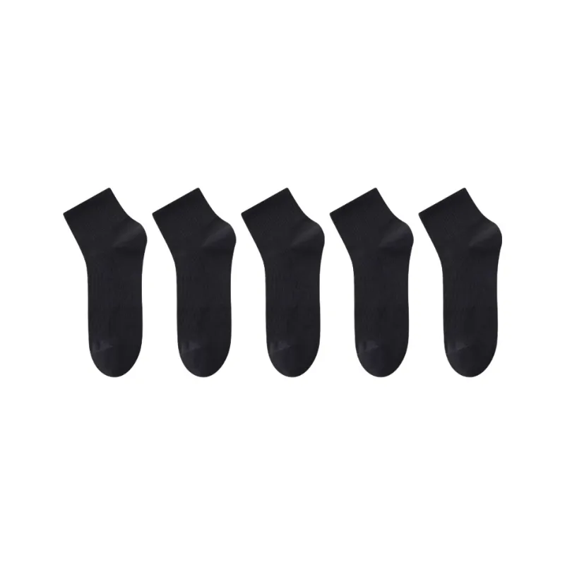 MIIOW Mid Calf Socks Women's 5 Pack-7