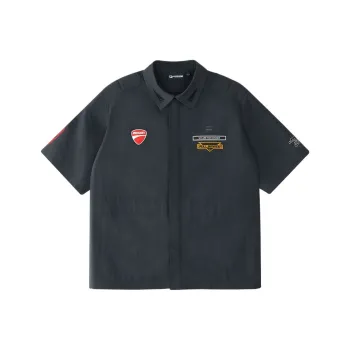 FILA FUSION x DUCATI FILA FUSION X Shirt Men's Dark Pentachlorophenol Blue DB