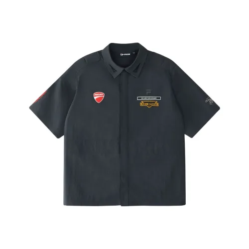 FILA FUSION x DUCATI FILA FUSION X Shirt Men's Dark Pentachlorophenol Blue DB