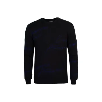 EMPORIO ARMANI Knitwear Men's Navy Blue