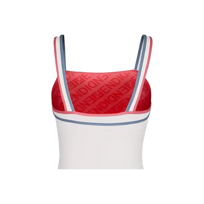 FENDI One piece Swimsuit Women's White-4