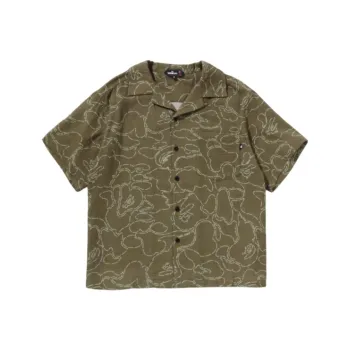 A BATHING APE Printed Casual S/S Shirt