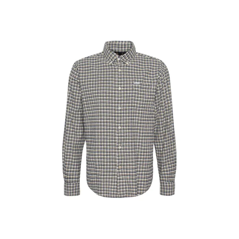 BARBOUR Tanlaw Regular Shirt Shirt Men's Classic White-0