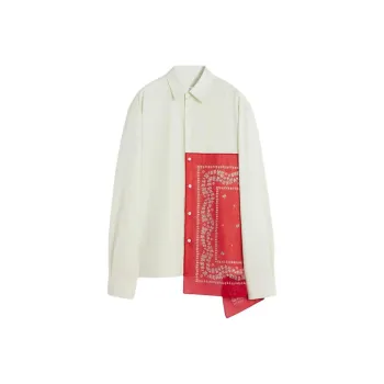 Lanvin Rateau Bandana Boxy Shirt