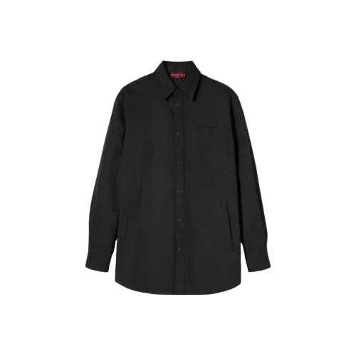 GUCCI Gg Canvas Shirt Shirt Men's Black