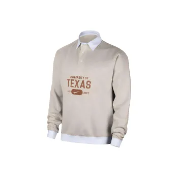 Nike Texas Club Fleece Men's Nike College Long Sleeve Polo