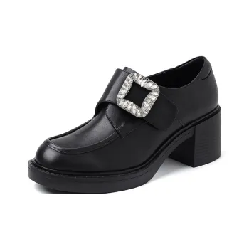 QUICHESHOES Loafers Women's Black