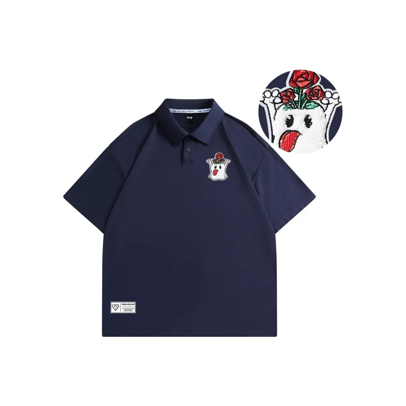 Emoji Polo Shirts Unisex-8