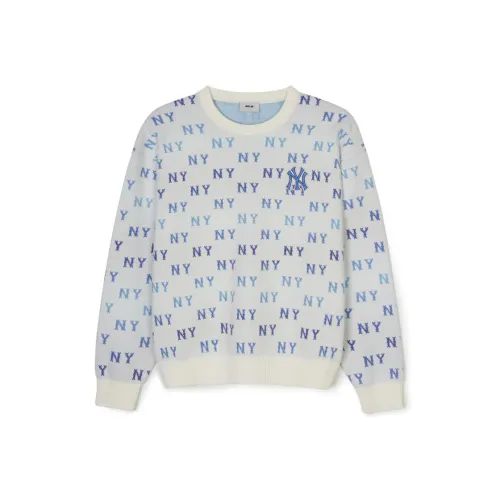 MLB New York Yankees Sweatshirt Unisex Cream White