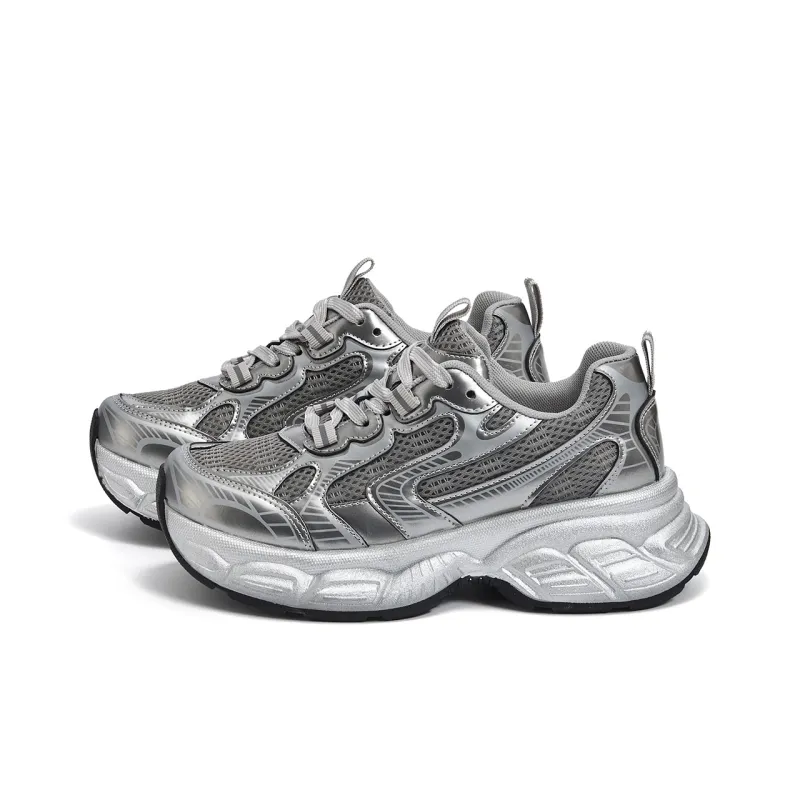 La Chapelle Abrasion Resistant Low Top Chunky Sneakers Women's-7