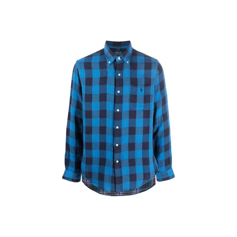 Polo Ralph Lauren Polo Pony Checked Long Sleeved Shirt-0