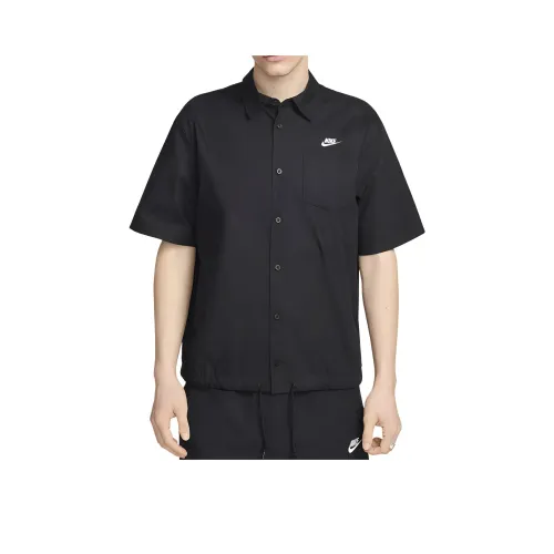 Nike Club Men's Short Sleeve Oxford Button Up Shirt