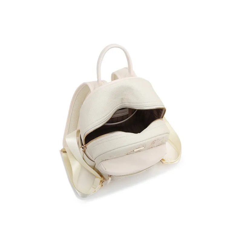 Carit&Koty PU Backpack Women's Ecru-3