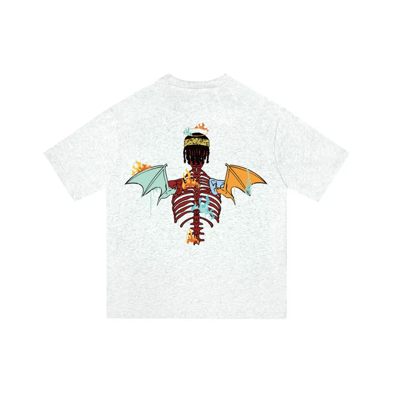 *EVAE+MOB Skull Series T Shirt Unisex-10