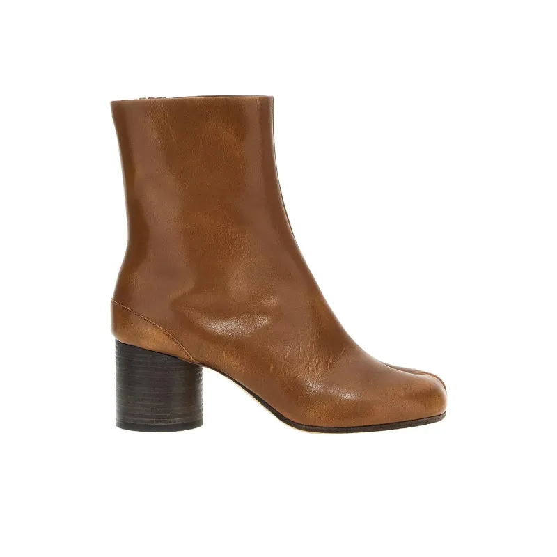 Maison Margiela Tabi Ankle Boots 6cm Women's Brown-1