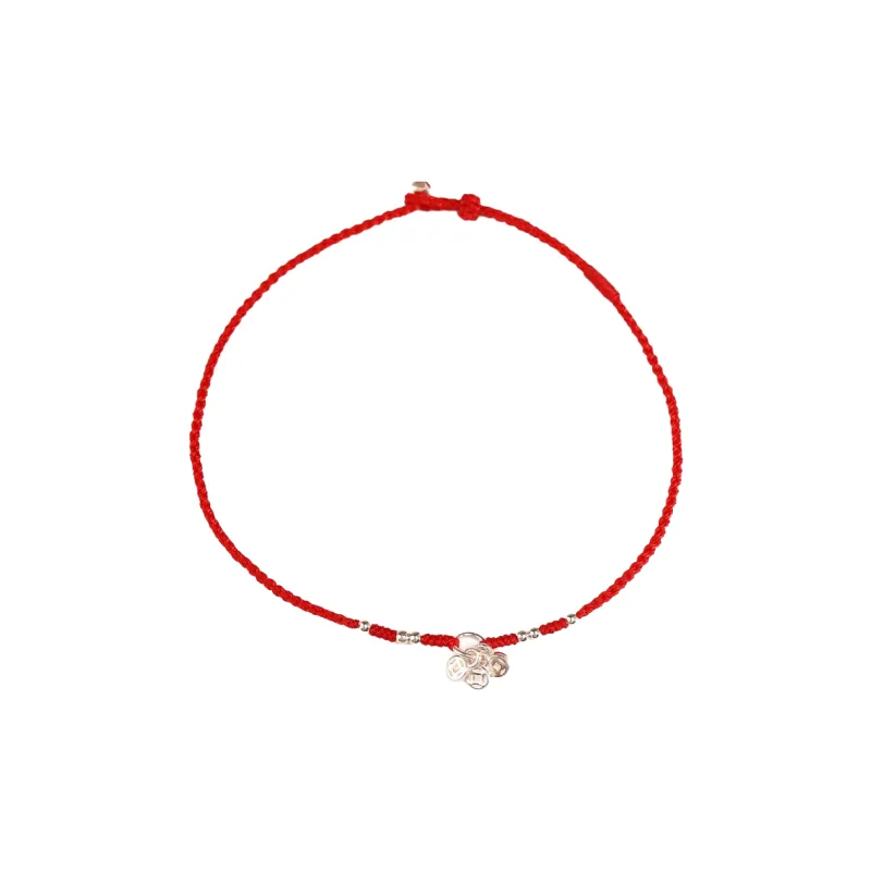 SFER 925 Sterling Silver Anklets Women's-0