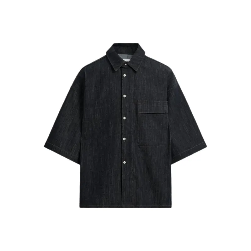 ZARA Shirts Men Indigo-0