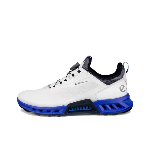 Ecco Biom C4 Abrasion Resistant Low Top Golf Shoes Men's White