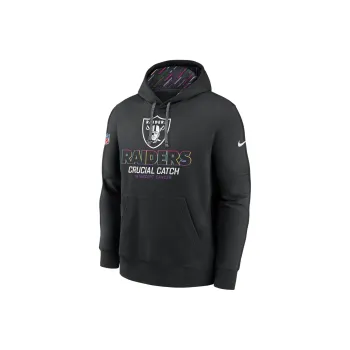 Nike Las Vegas Raiders Crucial Catch Club Men's Nike Nfl Pullover Hoodie