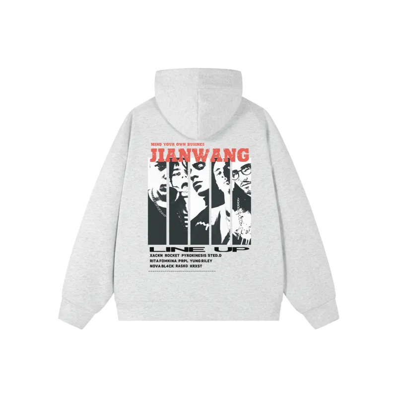 JIANWANG Sweatshirts Unisex-0