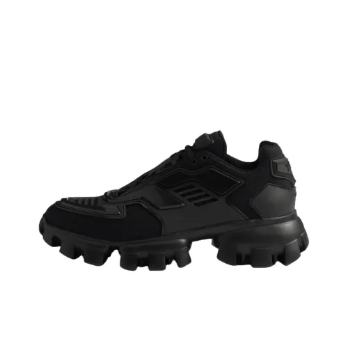 PRADA Cloudbust Thunder Low Top Chunky Sneakers Men's Black