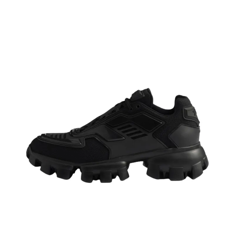 PRADA Cloudbust Thunder Low Top Chunky Sneakers Men's Black-0