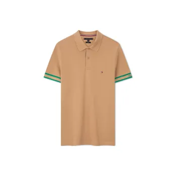 Tommy Hilfiger Polo Shirt Men's Khaki