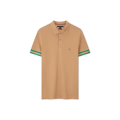 Tommy Hilfiger Polo Shirt Men's Khaki