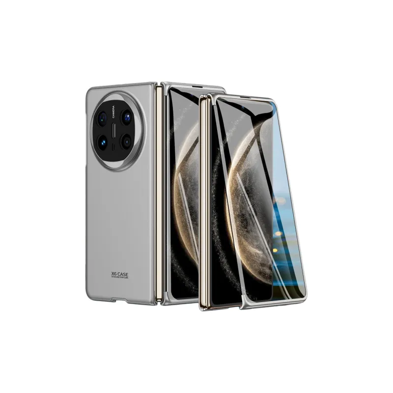 Mivana Leather Material Gentleman Business Style Phone Cases Compatible With Huawei Mate X6-9