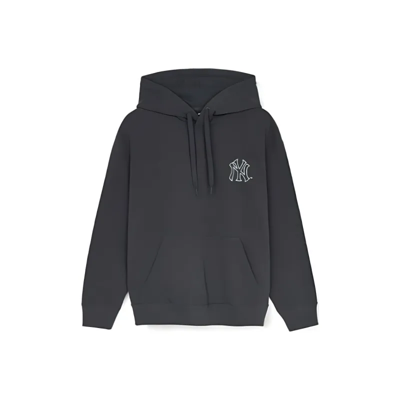 MLB New York Yankees Sweatshirt Unisex Charcoal Gray-0