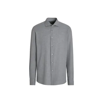Ermenegildo Zegna Cashco Long Sleeved Shirt