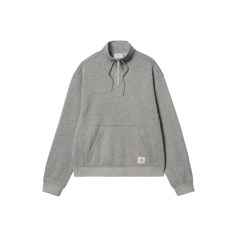 Carhartt WIP FW24 Luther Half Zip Sweat Sweatshirt Men's Gray-0