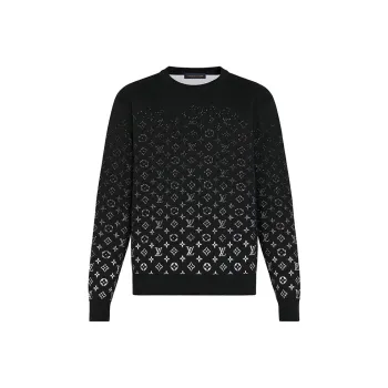 LOUIS VUITTON 1ABIYP Lvse Monogram Degrade Crewneck