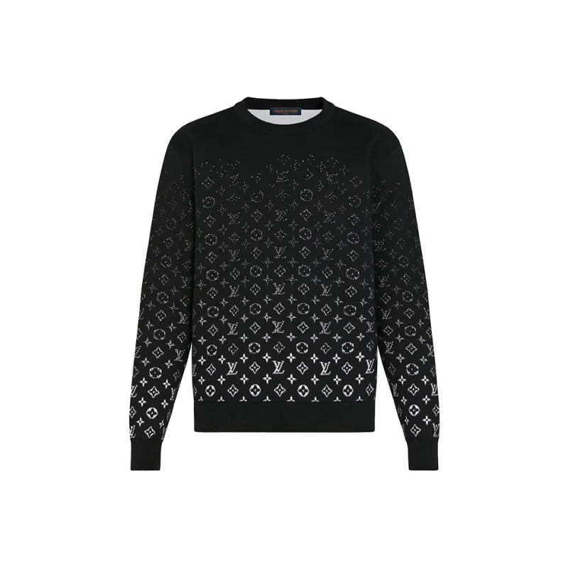 LOUIS VUITTON Lvse Monogram Degrade Crewneck-0