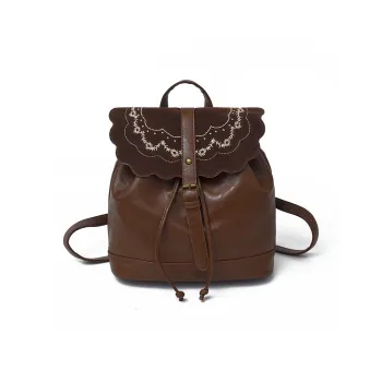 RKM PU Backpack Women's Brown Style 1/Brown Style 2
