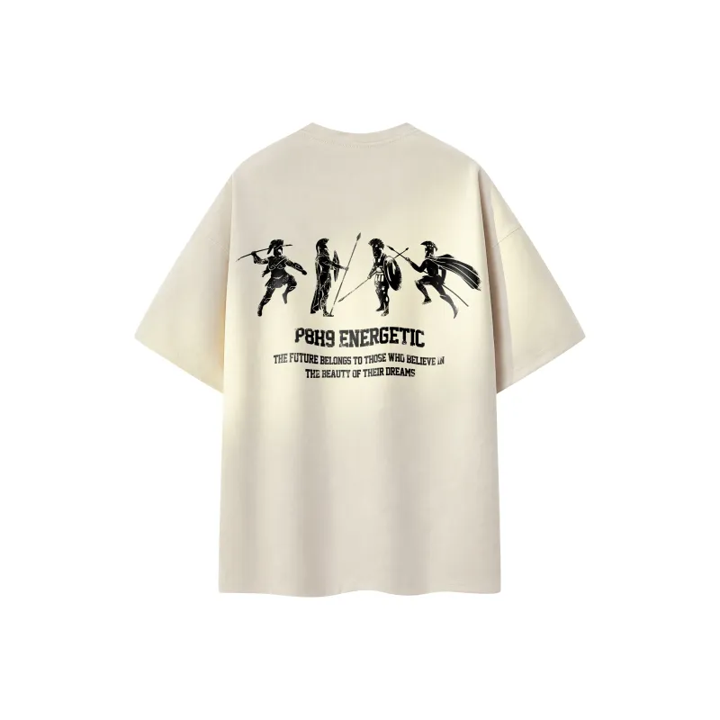 P8H9 Suede Short Sleeved T Shirts Unisex-6