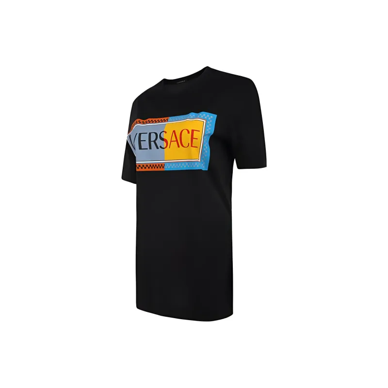 VERSACE SS22 T Shirt Women's Black-3