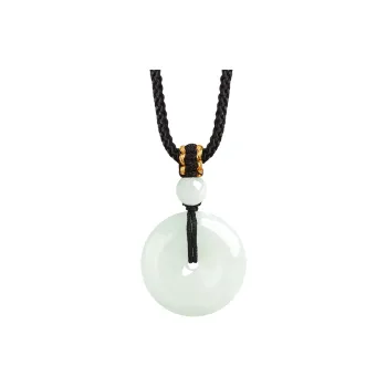 KING TAI FOOK Glutinous Jade Jadeite Necklaces Unisex