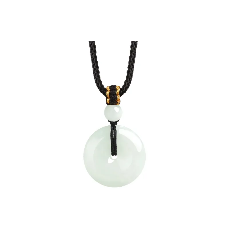 KING TAI FOOK Glutinous Jade Jadeite Necklaces Unisex-0
