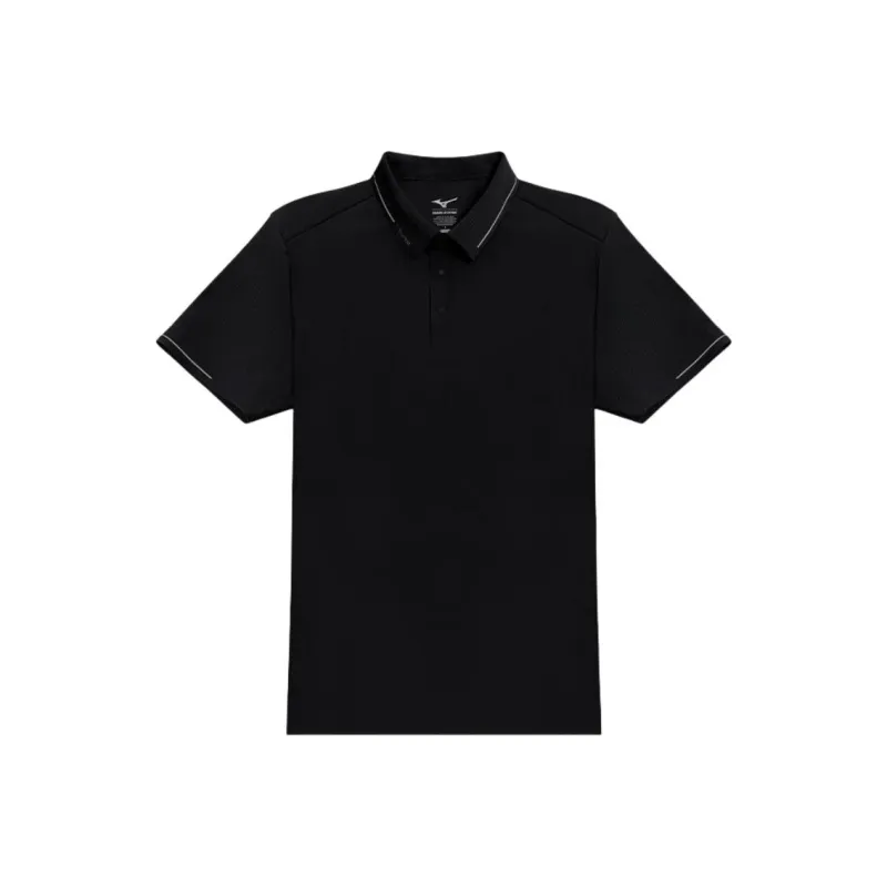 Mizuno ESSENTIAL Series Polo Shirt Men's Black-0
