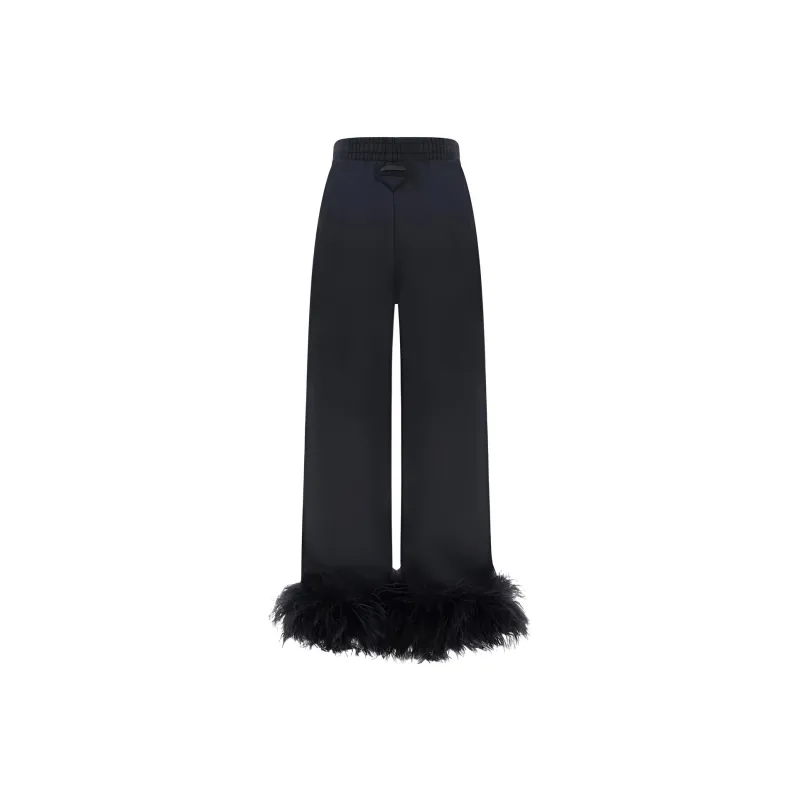 PRADA Fluff Edge Trousers-1