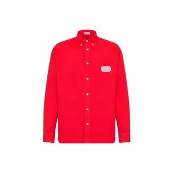 DIOR Shirts Men Red