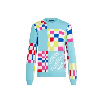 LOUIS VUITTON SS21 Sweater Men's Blue