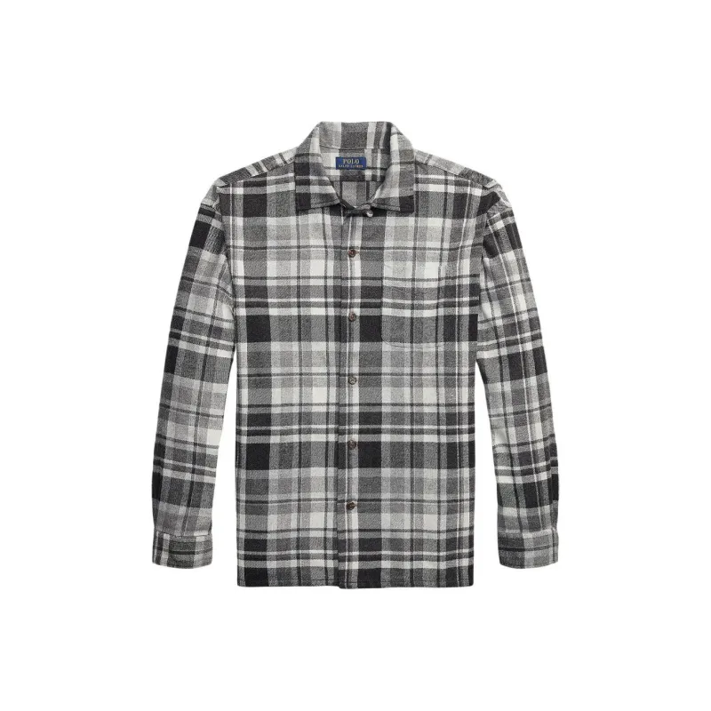Polo Ralph Lauren Shirt Men's Black Gray-0