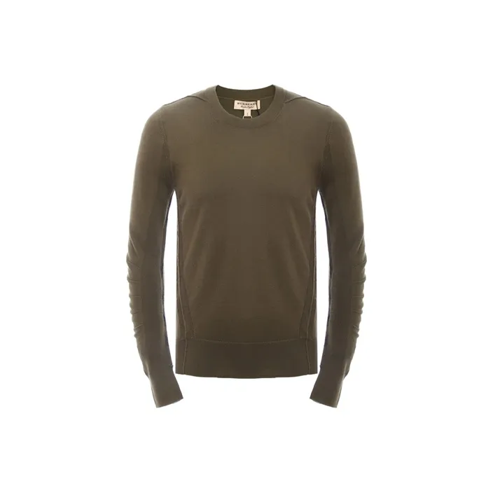 Burberry Slim Fit Knitwear Men's Dark Green-0