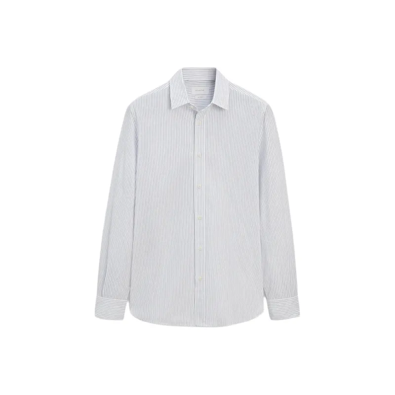 Massimo Dutti Shirt Men's Sky Blue-0