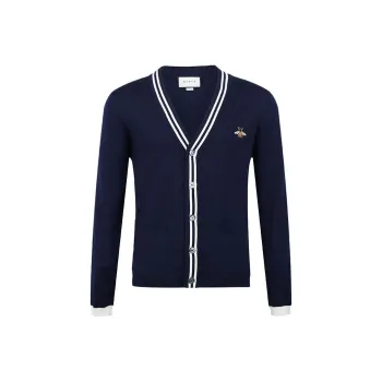 GUCCI Cardigan Wool Knit With Bee