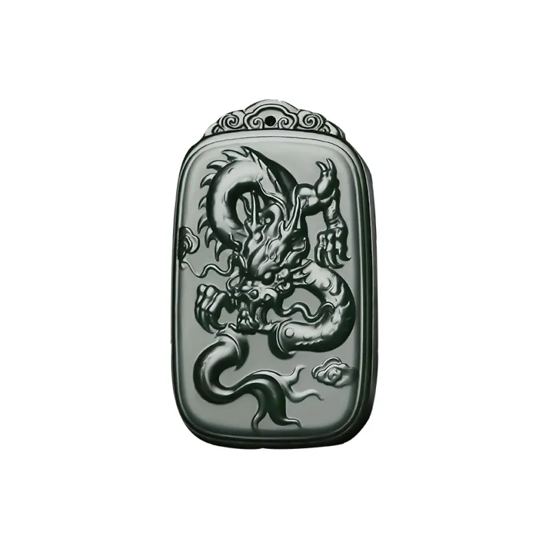 KUNYUYAO Hetian Jade Pendants Green Jade Unisex-12